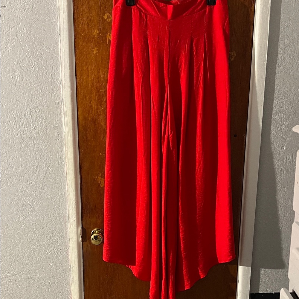 Cato Red Wide Leg Pants
